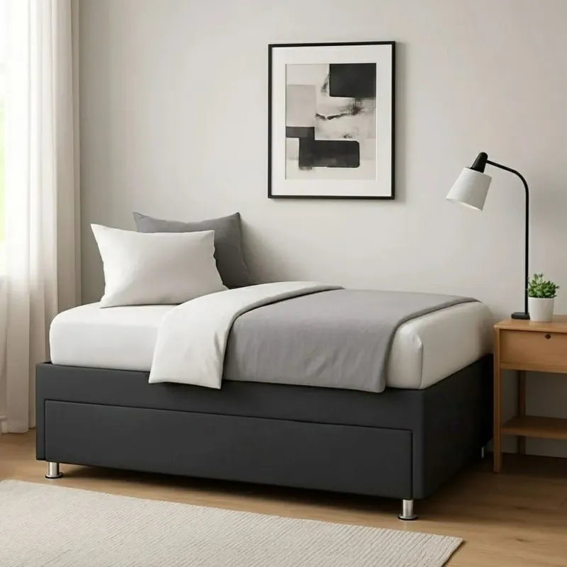 Box Marinera en Negro - Dormitorio, Uruguay | La Cueva Muebles