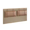 Almohadones X2 Para Respaldo Cama - Brown Leather - Moderna en Marrón - Respaldos de cama, Uruguay | Rústico Hogar, vista 4 de 4