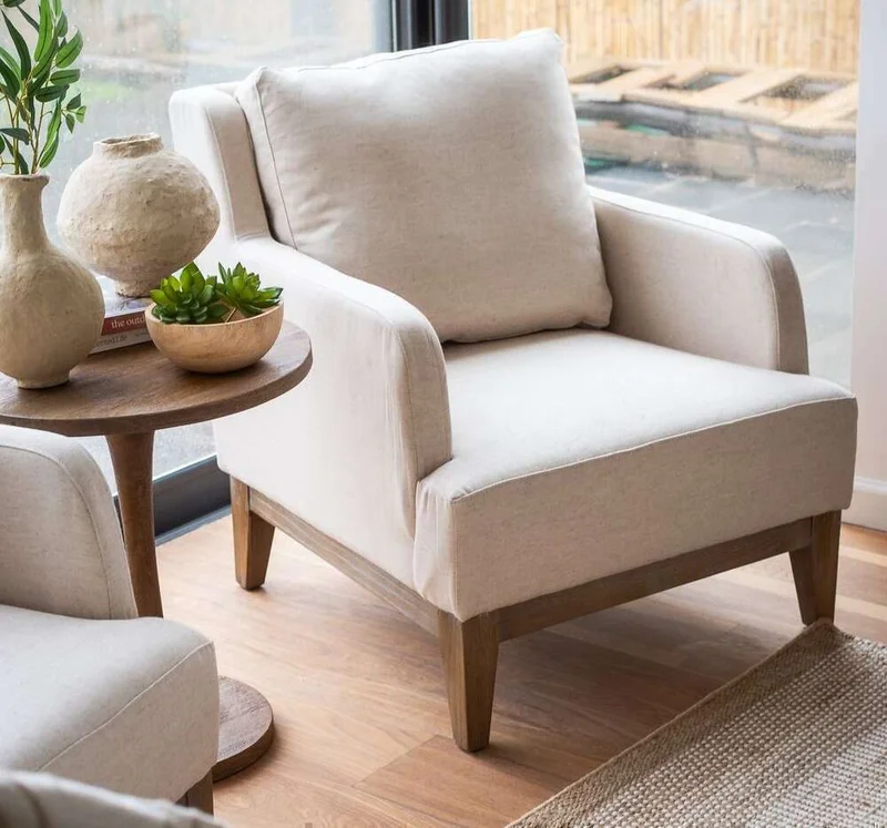 BERGERE DE LINO - LUSTRE NATURAL en Beige - Sillones y sofás, Uruguay | La Iberica, vista 9