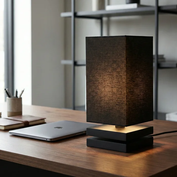 Lámpara de Mesa Zenith Noir Slim en Negro - Lámparas de mesa, Uruguay | La Perla, vista 4