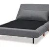 Sillón Cama Individual UNO - Gris en Gris - Butacas, banquetas y puffs, Uruguay | Samic, vista 5 de 5