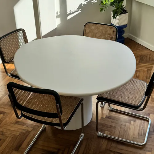 mesa Comedor Prima en Blanco - Mesas de comedor, Uruguay | Octo