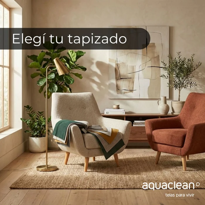 Butaca Vivian - Tela Aquaclean - A fabricar en Beige - Butacas, banquetas y puffs, Uruguay | Nyr, vista 4