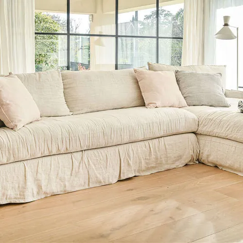 SILLON ALMA RINCONERO XXL - LINO CRUDO en Off-white - Sillones y sofás, Uruguay | La Iberica
