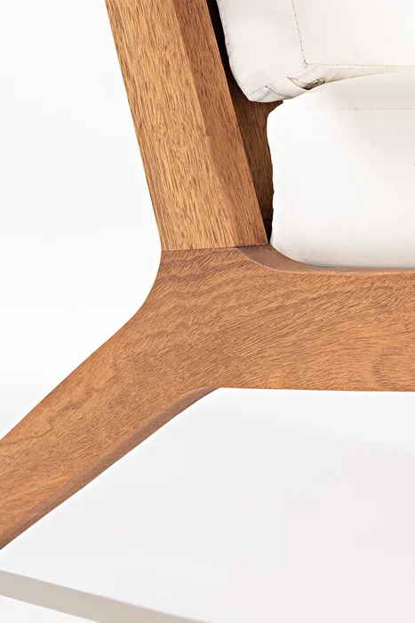 POLTRONA LOTUS ACQUABLOCK CRUDO 93x87x86CM JATOBA en Madera natural - Muebles para el exterior, Uruguay | Vinibel, vista 7