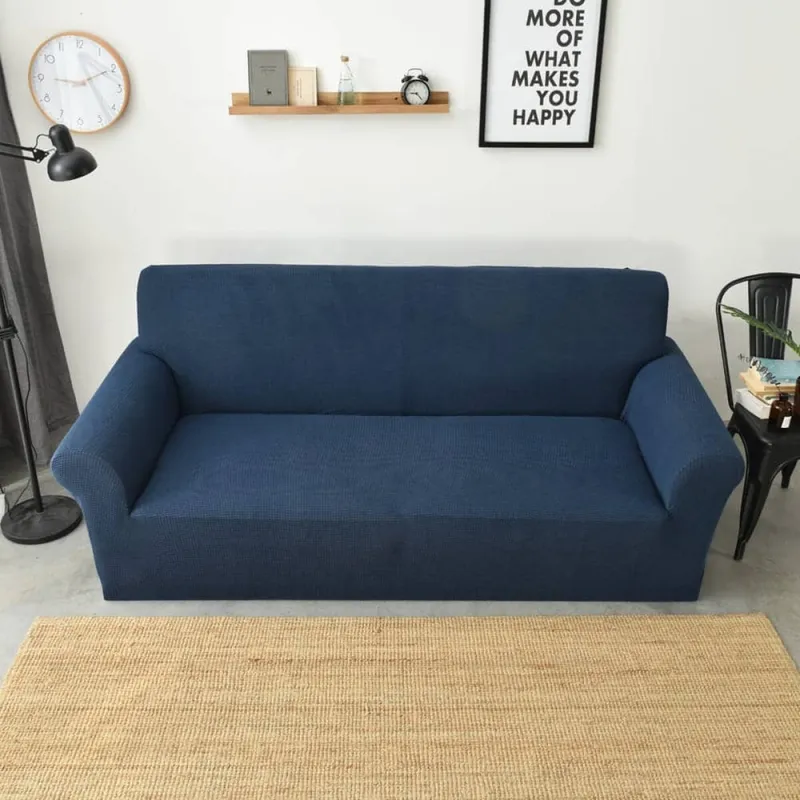 Funda sillón 4 cuerpos lisa - azul en Azul - Textiles, Uruguay | Buho Store