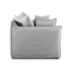Sofá 4 Cuerpos Tela-premium Gris Bahama en Gris - Sillones y sofás, Uruguay | Divino, vista 3 de 5