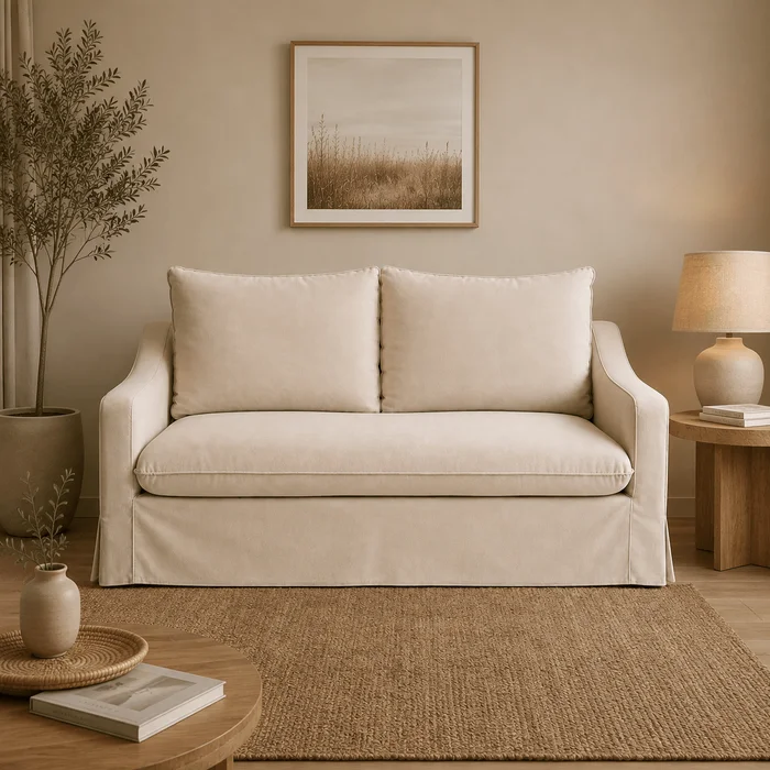 SOFÁ DESENFUNDABLE SURI en Beige - Sillones y sofás, Uruguay | Forum Design, vista 2
