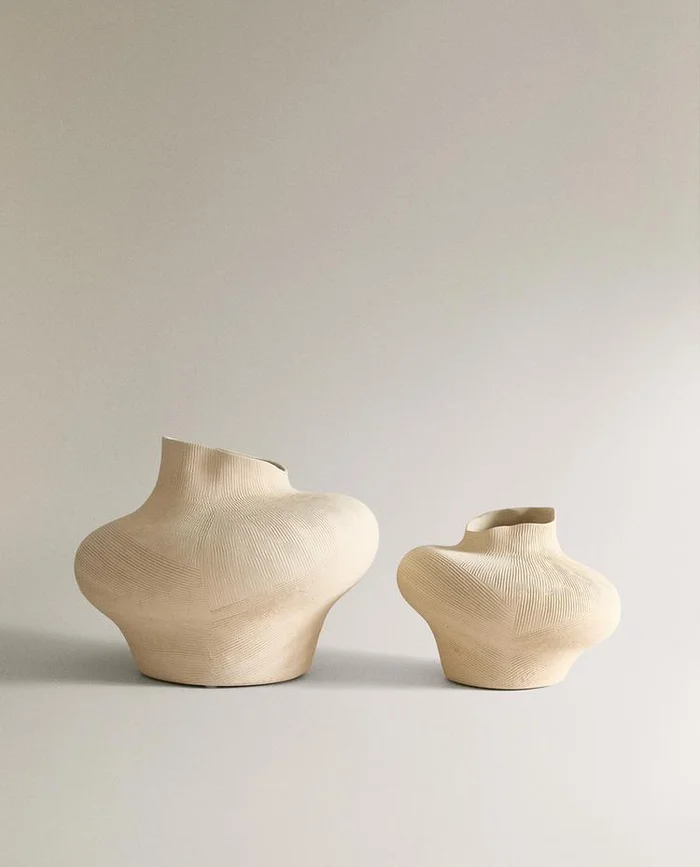 JARRÓN CERÁMICA IRREGULAR - Jarrones, Uruguay | Zara Home, vista 2