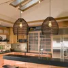 Colgante rattan grande 68cm - NEGRA en Negro - Lámparas colgantes, Uruguay | Iluminica, vista 6 de 6