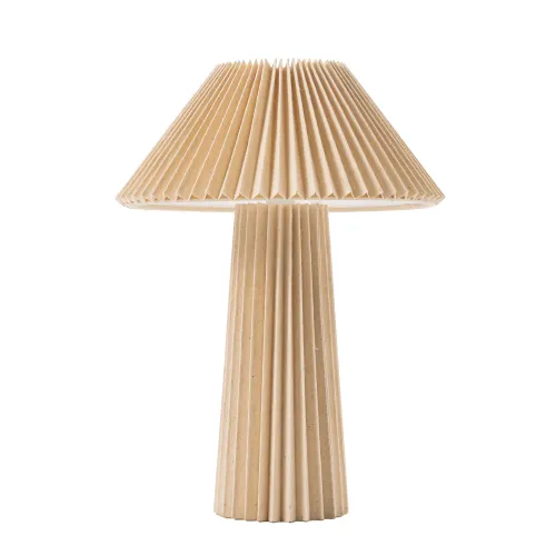 Yute Natural/beige Lámpara de mesa ba en Beige - Lámparas de mesa, Uruguay | Le Blanc