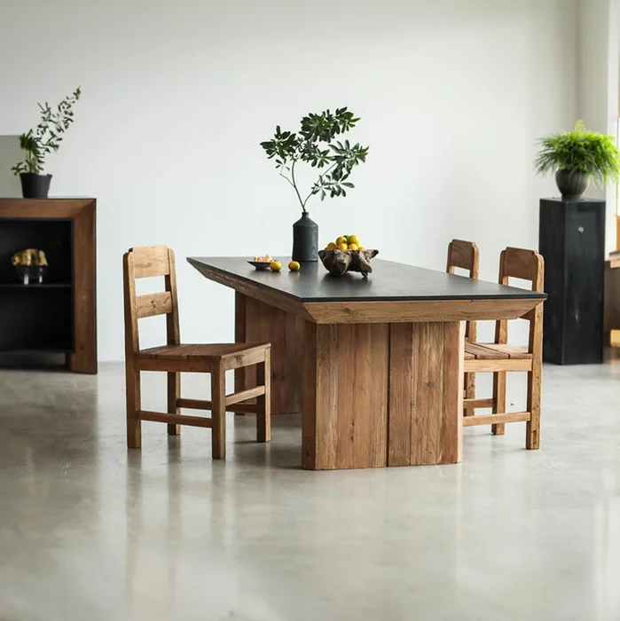 Mesa De Comedor Madera Negro Volcano en NEG/NAT - Mesas de comedor, Uruguay | Divino, vista 3