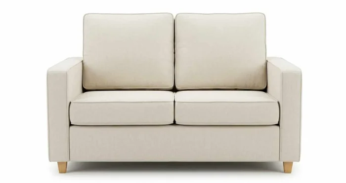 Sofá 2 cps DESIREE - Beige en Beige - Sillones y sofás, Uruguay | Finkel, vista 2