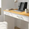 Escritorio Juvenil Mesa De PC 90cm Con Cajón Blanco / Cinamomo en Multicolor - Escritorios y sillas de escritorio, Uruguay | Mulata, vista 3 de 6