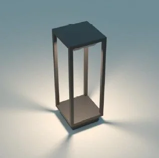 Bolardo Giot negro  en Negro - Lámparas de pie, Uruguay | Darko Lighting, vista 2