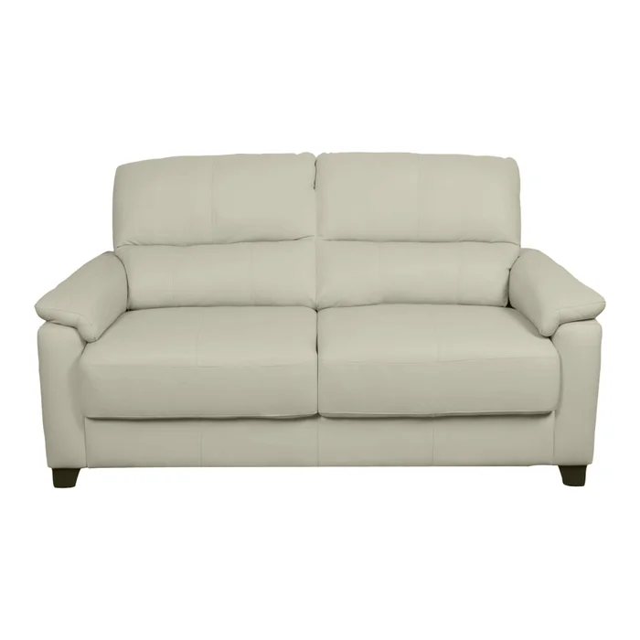 Sofa 2 Cuerpos Cuero-100-natural Natural-beige Venecia Crudo en Blanco - Sillones y sofás, Uruguay | Divino, vista 3