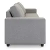 SOFA 4 CUERPOS - TAPIZADO TELA TRAMADA CRUDA CON NEGRO en Multicolor - Sillones y sofás, Uruguay | Champagne Home, vista 4 de 5