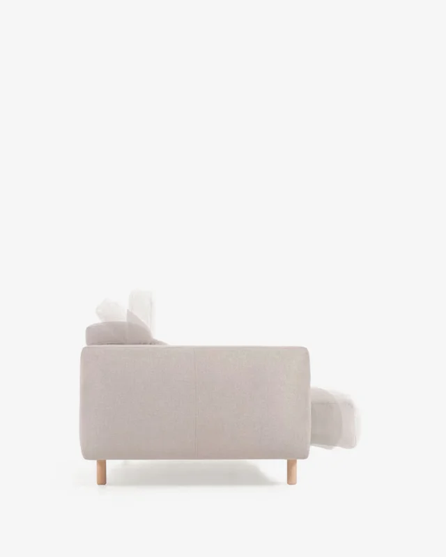 Sofá Singa 3 Plazas - Beige 215 Cm en Beige - Sillones y sofás, Uruguay | Kavehome, vista 7