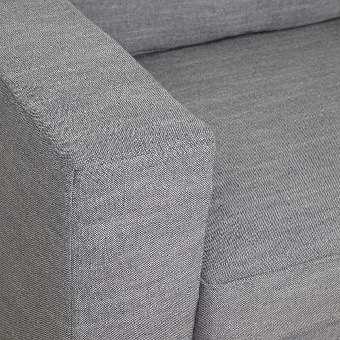 Sofá Con Funda Desmonttable 3 Cuerpos Tela-y-madera Gris Charlie en Gris - Sillones y sofás, Uruguay | Divino, vista 4
