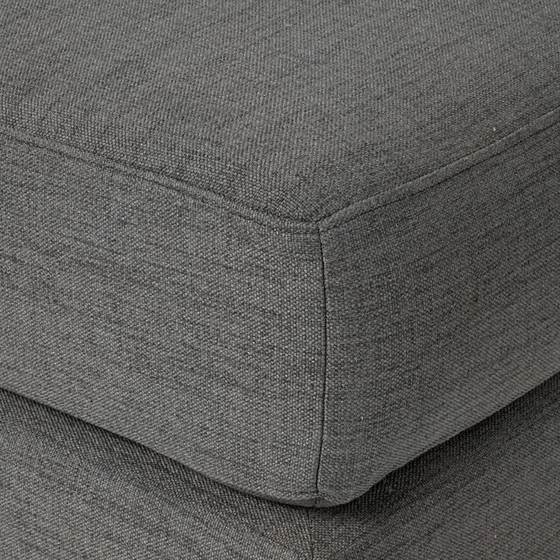 Puff Easy Clean Tela Gris Luxor Premium Gris Osc en Gris - Sillones y sofás, Uruguay | Divino, vista 4