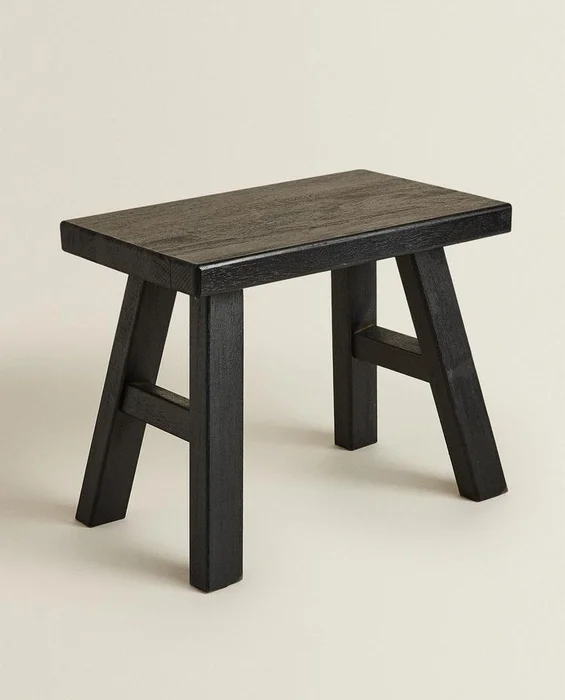 TABURETE PEQUEÑO MADERA - Sillas, Uruguay | Zara Home, vista 3