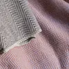 MANTA AUSTRIACA ESPIGA - MALVA en Violeta - Textiles, Uruguay | La Iberica, vista 3 de 5