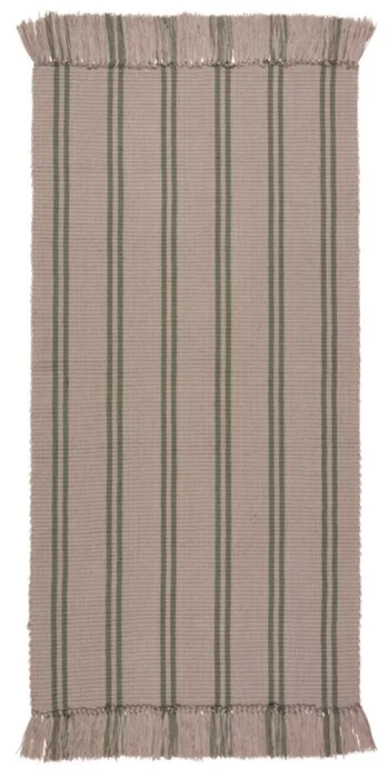 Alfombra HEISTARR 70x140 sand/oliva osc en Multicolor - Alfombras, Uruguay | JYSK