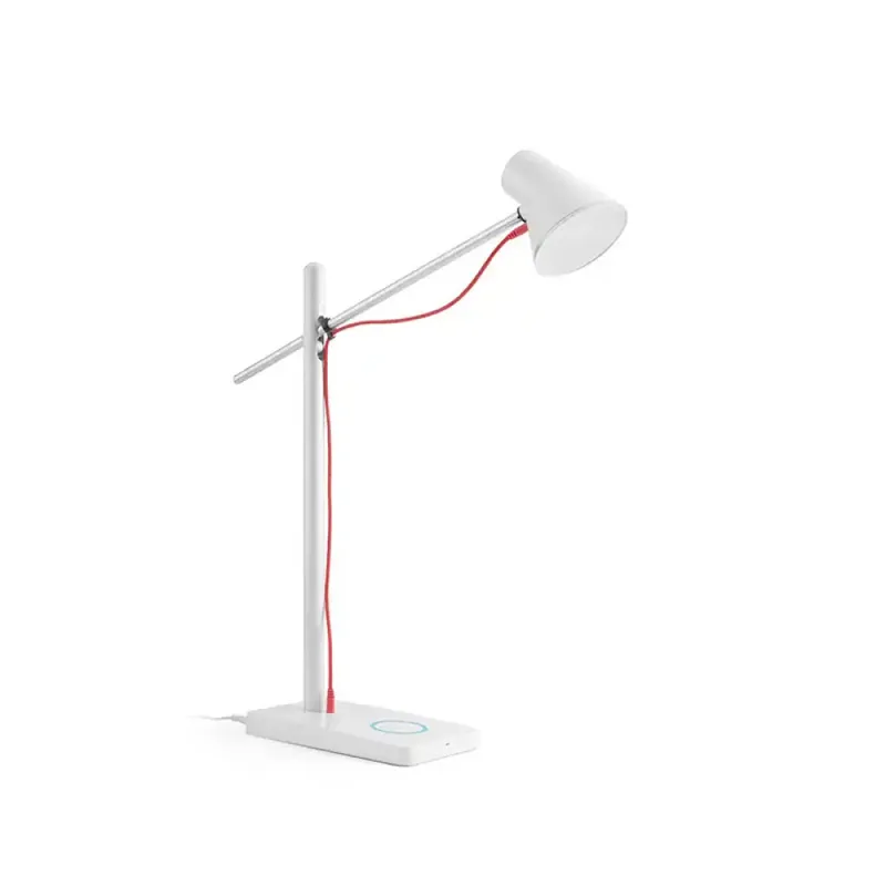 Lámpara de Mesa Quebec Blanco en Blanco - Lámparas de mesa, Uruguay | Serlux
