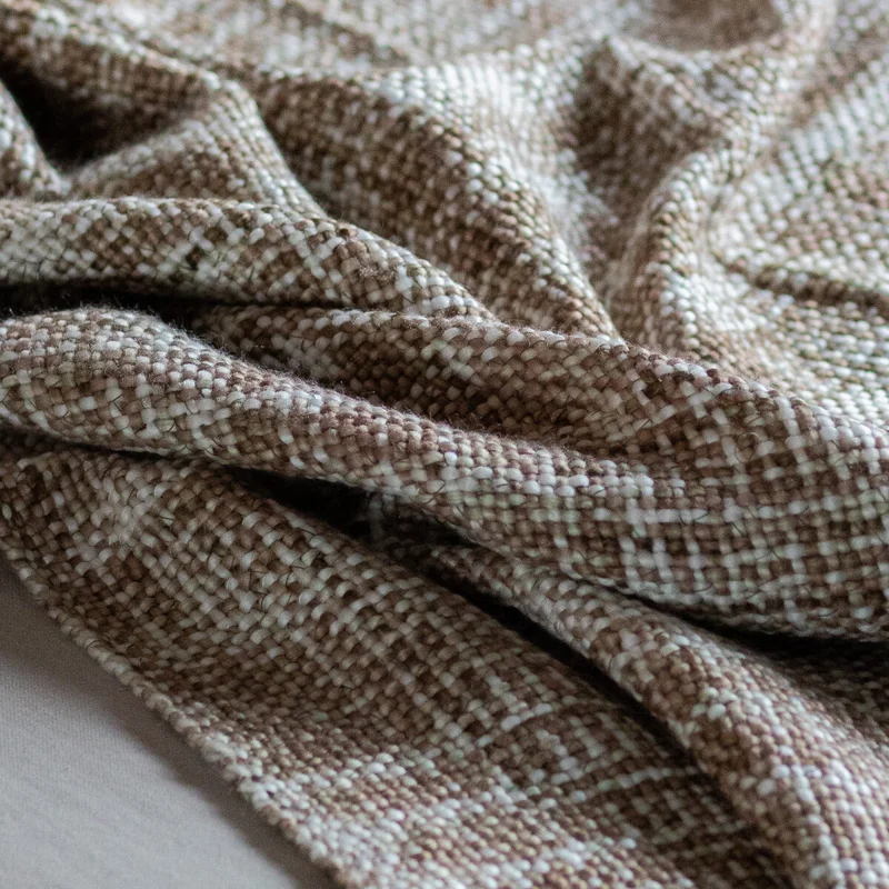 Manta para sillón y cama Rústica beige - 180 x 130 cm en Beige - Textiles, Uruguay | Buho Store, vista 5