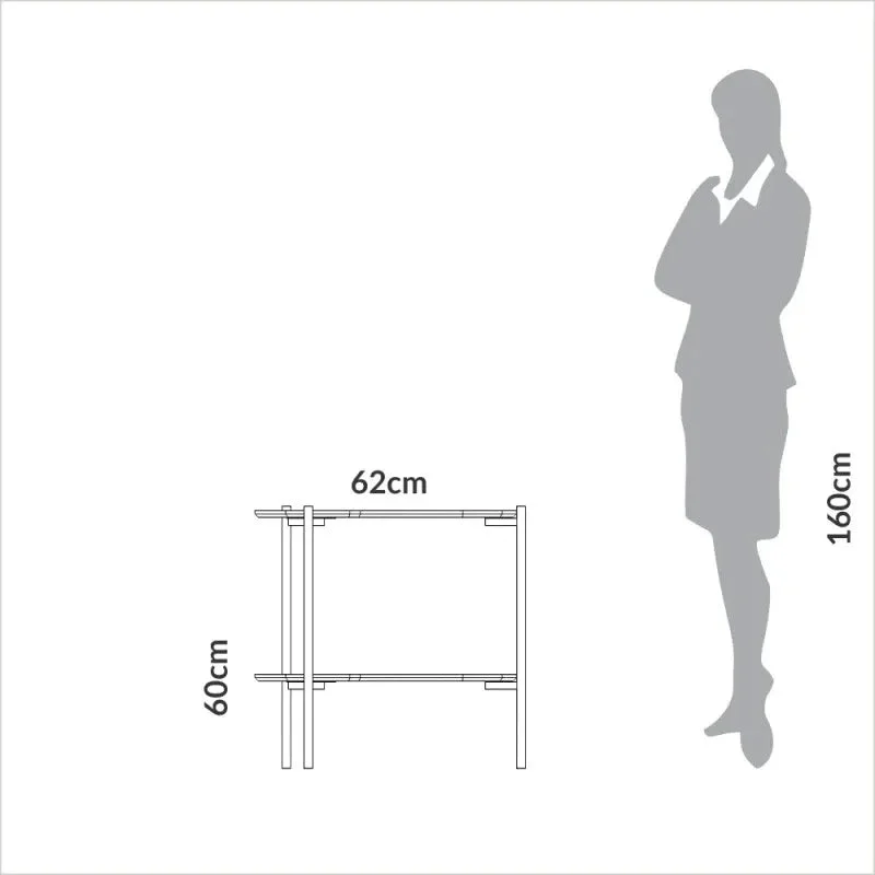 Mesa Auxiliar Esquinera Organica Florencia 60CM en Madera natural - Mesas de living, Uruguay | Balton, vista 5