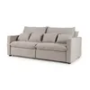Sofá Cama Carmín - Tela Microfibra - 12091 (Gris) en Gris - Sillones y sofás, Uruguay | NYR, vista 1 de 6