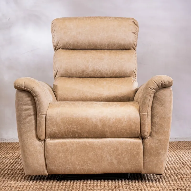 Sillón Reclinable Benson 1 Cuerpo Beige en Beige - Sillones y sofás, Uruguay | Aihaus