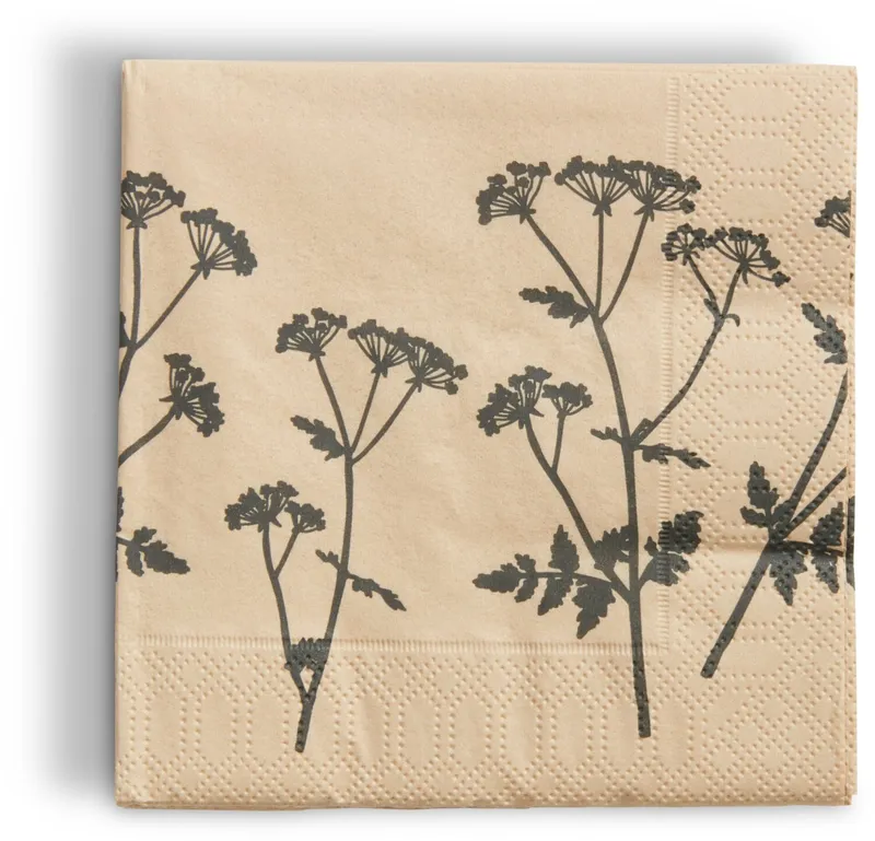 Servilletas papel PHILIP 24x24cm 20 uds en Beige - Velas y Portavelas, Uruguay | JYSK