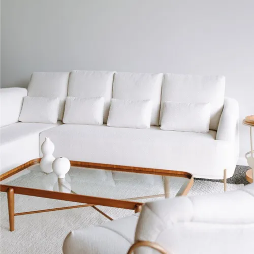 Rinconero Dubai en Blanco - Sillones y sofás, Uruguay | Fabrica Italiana