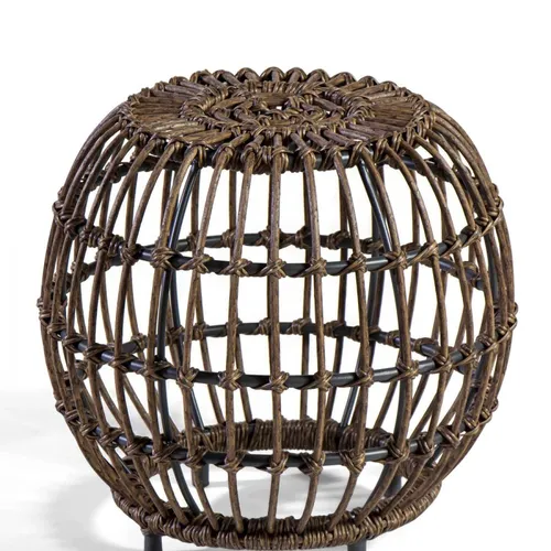 MESA AUXILIAR TAMBO P RATTAN 2154T DIA.50X48H CM - Muebles para el exterior, Uruguay | Vinibel