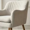 Butaca Melania - Tela Microfibra - C39 (Hielo) en Beige - Butacas, banquetas y puffs, Uruguay | NYR, vista 6 de 7