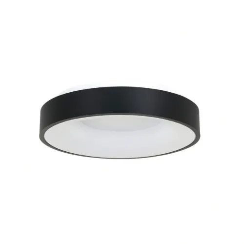 Plafon LED Redondo Philly 50 CM Negro en Negro - Lámparas colgantes, Uruguay | Unilux