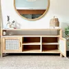 Rack para TV con fibras naturales - Muebles, Uruguay | Decoramuss, vista 4 de 5