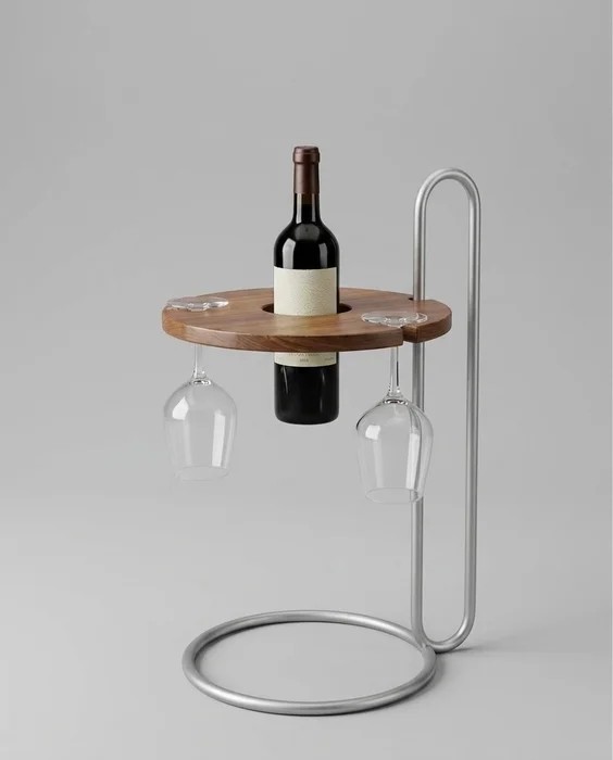 MESA DE LATERAL VIENA en Madera natural - Muebles, Uruguay | Indrana, vista 4