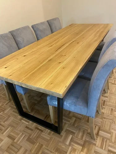 Juego Comedor Industrial 2x1 - 8 Sillas De Vestir - Ozark A Eleccion en Multicolor - Mesas de comedor, Uruguay | Ozark Home, vista 3