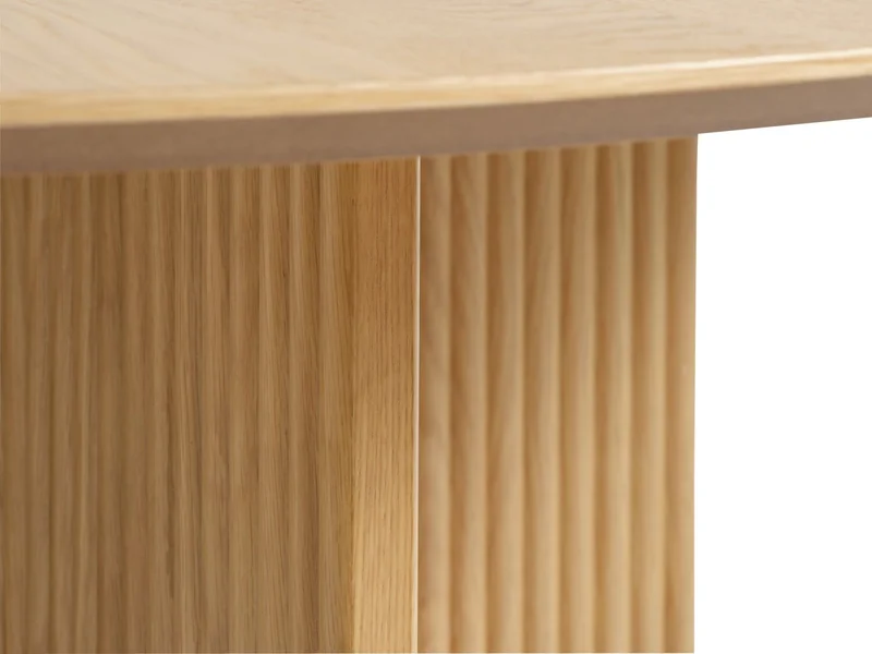 Mesa de comedor VESTERBORG Ø130 roble en Madera natural - Mesas de comedor, Uruguay | JYSK, vista 3