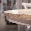 Mesa De Comedor Pino Blanco Redonda Ne02 en Multicolor - Mesas de comedor, Uruguay | Divino, vista 3 de 4