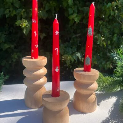 Set candelabros ondas x 3 - Velas y Portavelas, Uruguay | Dreams On Time, vista 6