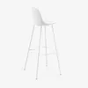 Taburete Brighter - blanco altura 75 cm en Blanco - Butacas, banquetas y puffs, Uruguay | Kavehome, vista 4 de 5