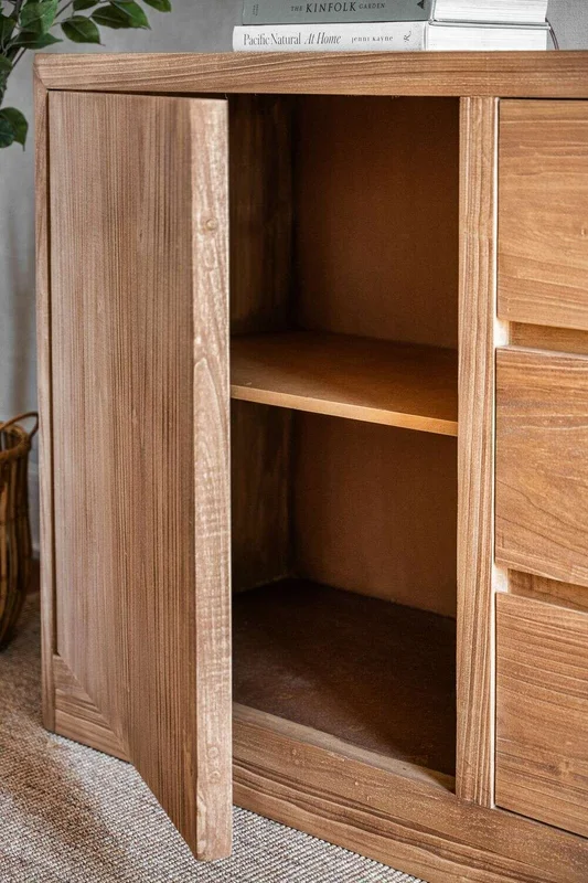 APARADOR MALVA - 2 MTS en Madera natural - Bibliotecas, Uruguay | La Iberica, vista 10