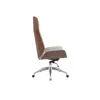 Asiento Gerencial Alto Madera-y-pu Natural-beige Confort en Beige - Escritorios y sillas de escritorio, Uruguay | Divino, vista 3 de 4