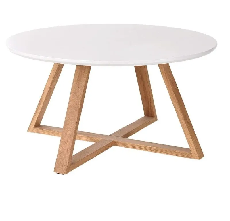 Mesa de Living NARA en Blanco - Mesas de living, Uruguay | Finkel