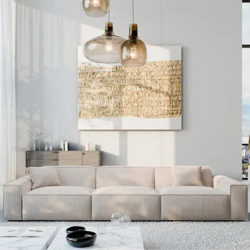 Sofá modular URBAN Beige 3 CUERPOS en Beige - Sillones y sofás, Uruguay | Viasono