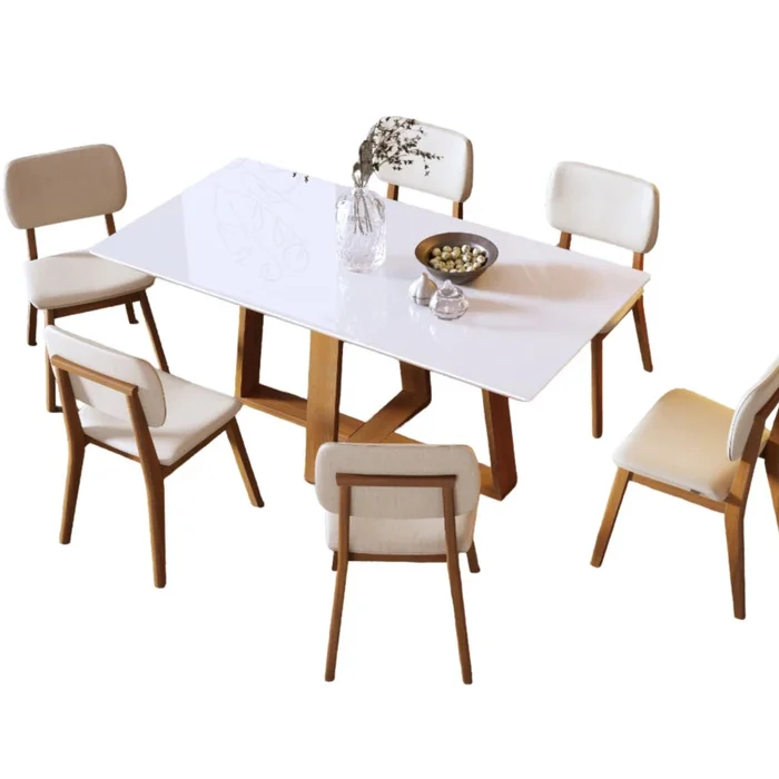 Mesa de Comedor Wood 1.6 - Rectangular - Línea Nevada - Mesas de comedor, Uruguay | Ecowood, vista 5