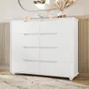 Comoda 8 Cajones - Línea FIT - Blanco - Cómodas, Uruguay | Ecowood, vista 1 de 3